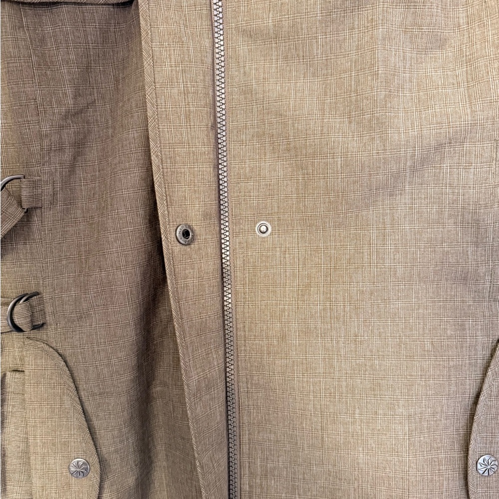 Athleta Taupe Utility Jacket with Hood - Picture 5 of 15